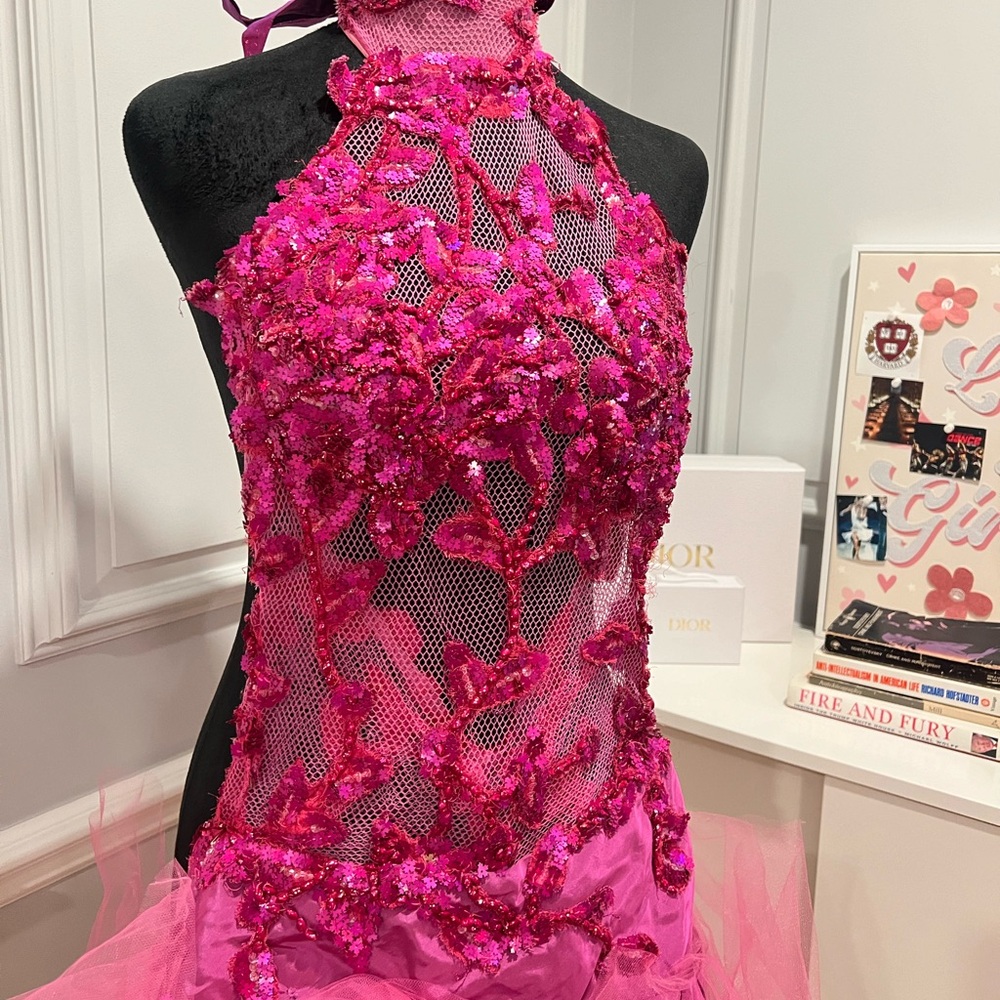 Backless Designer Dress - Picture 3 of 6